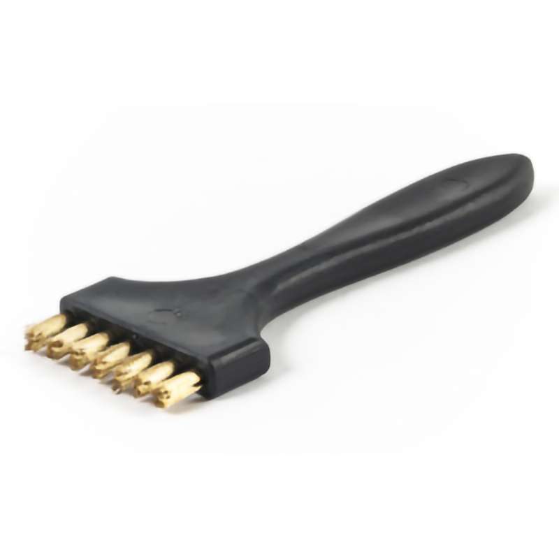 Brush, ESD, 2" Flat, Brass Bristles